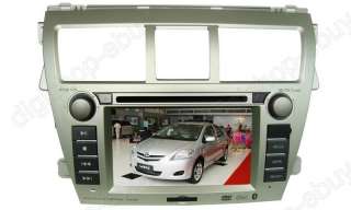   Touchscreen GPS DVD Player For Toyota Yaris sedan 2007 2012 +MAP