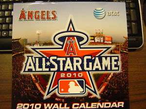 2010 Los Angeles Angels All Star Game Wall Calendar  