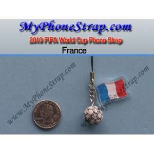 2010 FIFA World Cup Phone Strap    France Soccer Football Team (Japan 