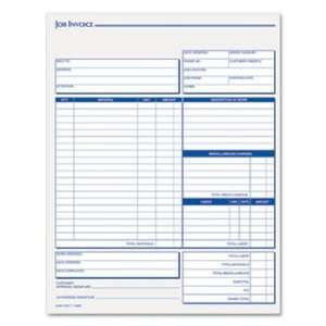  TOPS 3866   Snap Off Job Invoice Form, 8 1/2 x 11, Three 