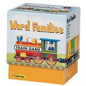  6 Pack EDUPRESS TRAIN GAME WORD FAMILIES 