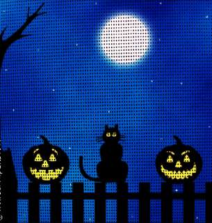 Needlepoint canvas Halloween Night  