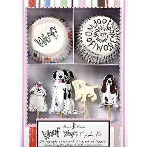  Meri Meri Woof Woof Dogs Cupcake Kit: Home & Kitchen