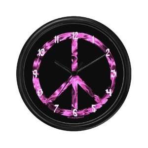  Peace and love Political Wall Clock by CafePress: Home 