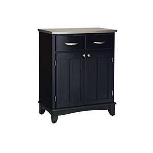  Home Styles 29.25x16x36 in. Black 2 Drawer Buffet Server 