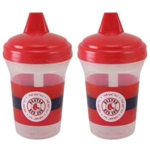   Baby Infant Boston Red Sox 2 pack Sippy Cups: Sports & Outdoors