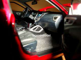 18 Hyundai Veloster 2011 Die Cast Model Red Color  