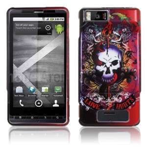 Lion Skull Hard Case Phone Cover for Motorola Droid X2  