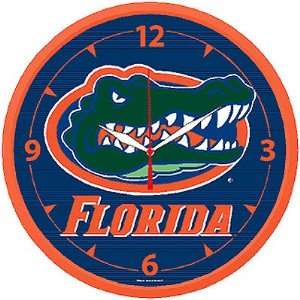  Florida Gators NCAA Round Wall Clock: Sports & Outdoors