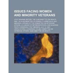  Issues facing women and minority veterans joint hearing 