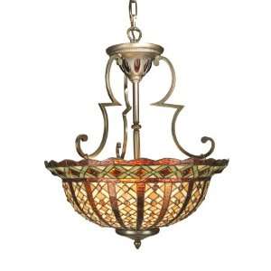  Dale Tiffany Bonanno 3 Light Ceiling Pendant TH50183