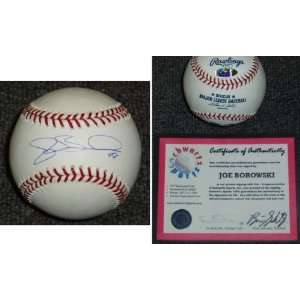  Joe Borowski Signed MLB Baseball: Sports & Outdoors