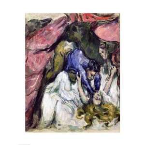 The Strangled Woman   Poster by Paul Cezanne (18x24)