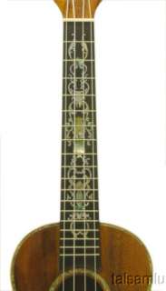   Acacia KOA Tenor Ukulele inlaid MOP classical pattern U 2060  