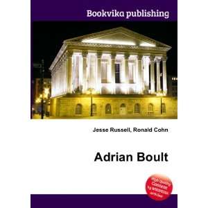  Adrian Boult Ronald Cohn Jesse Russell Books