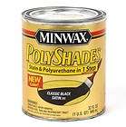 Quarts of Minwax Polyshades Satin & Polyurethane   Classic Black 