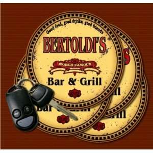  BERTOLDIS Family Name Bar & Grill Coasters: Kitchen 