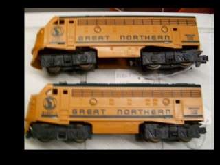 American Flyer 21207 and 21207 1 Great Northern F7 Diesels  