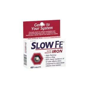 SLOW FE TAB 50MG BOTTLE OF 60