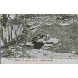  Reprint Braddock Heights, Maryland, ca. 1908  Braddock 