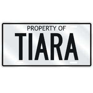  NEW  PROPERTY OF TIARA  LICENSE PLATE SIGN NAME: Home 