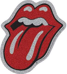 Rolling Stones Logo Glitter Sticker S 2404 G Mick  