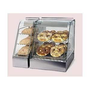  Wisco 323HH 7 Curved Glass Warming/Merchandising Cabinet 