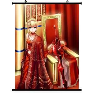 Fate Zero Fate Stay Night Extra Anime Wall Scroll Poster Saber Extra 