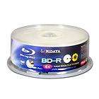   Ridata Blu Ray White Inkjet Hub Printable 4X 25GB BD R Media 25 Pack