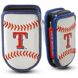  Texas Rangers Leather Baseball Cell Case: Sports 
