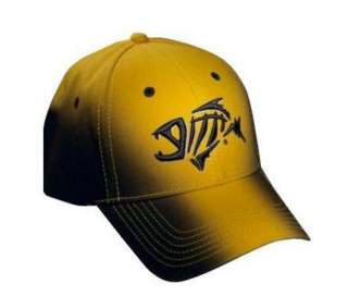 New! G Loomis A Flex, Yellow Black Fade Cap. With A Velcro Closure 