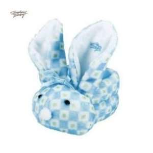  Stephan Baby Boo Bunnie Blue With Brown Squares Ice Pack 