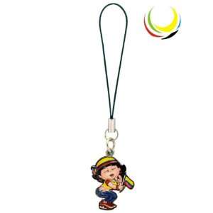  Souvenir Cell Phone Charm   COLOMBIA GIRL : Everything 