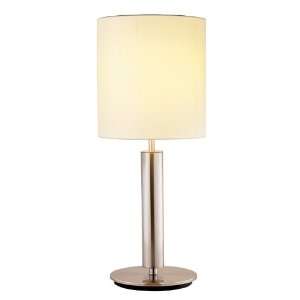  Adesso Lighting 4173 22 Hollywood Table Lamp, Satin Steel 