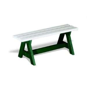 Classic Style Mall Bench in 4 or 7 long Size 7, Color Legs 