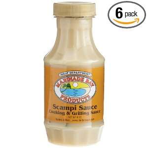 Marinade Bay Products Scampi Sauce Cooking & Grilling Sauce, 8 Ounce 