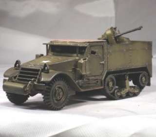   US Armored M3 Halftrack Twin 50 cal AA Machine Guns WWII Korea  