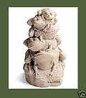 LEAP FROG 10 Cement Outdoor Garden TOAD TOWER Statue
