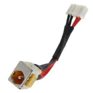   Center Pin DC Power Jack w Cable for Acer Extensa 5220: Electronics