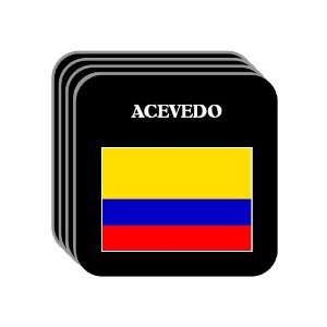  Colombia   ACEVEDO Set of 4 Mini Mousepad Coasters 