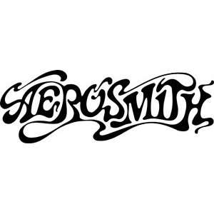  Aerosmith 60s Logo Window Decal Sticker S 5095 R: Toys 