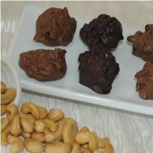 Dark Chocolate Cashew Cluster 1 Lb.  Grocery & Gourmet 