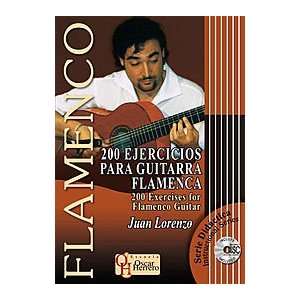  200 Exercises for Flamenco Guitar Book/CD Set: Musical 