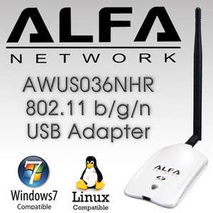   2000mW Wireless N 802.11n/g USB Wi Fi WLAN Network Adapter 2W  