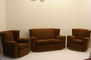 Nice 1930/40s 3 Piece Art Deco Suite  