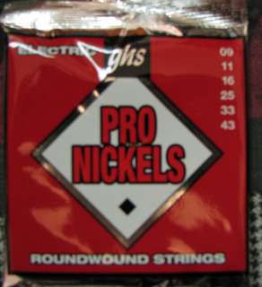 for offering is GHS Pro Nickels Roundwound 09 Light Strings