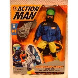    Action Man Snowboard Raider 12 Action Figure Toys & Games