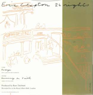 Single ERIC CLAPTON   24 Nights (1991) PROMO BOX  