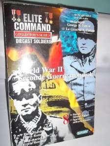 ELITE COMMAND ELITE COMMAND Diecast Soldiers US 3 Army & German Patton 