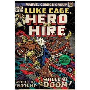  Marvel Comics Retro Luke Cage, Hero for Hire Comic Book 